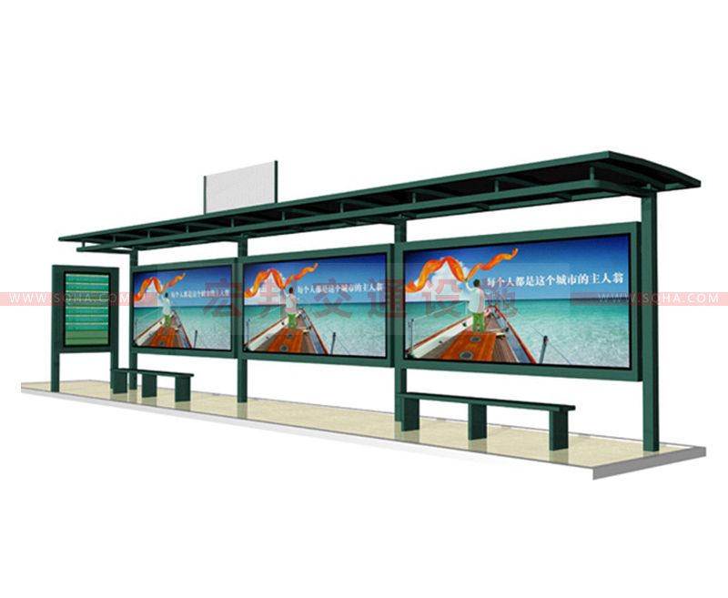 城市智能候車(chē)亭