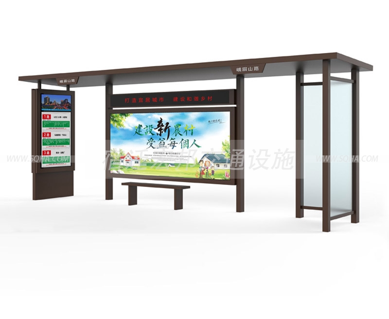 鄉(xiāng)鎮(zhèn)公交候車亭-鄉(xiāng)鎮(zhèn)公交候車亭廠家、制作、價格