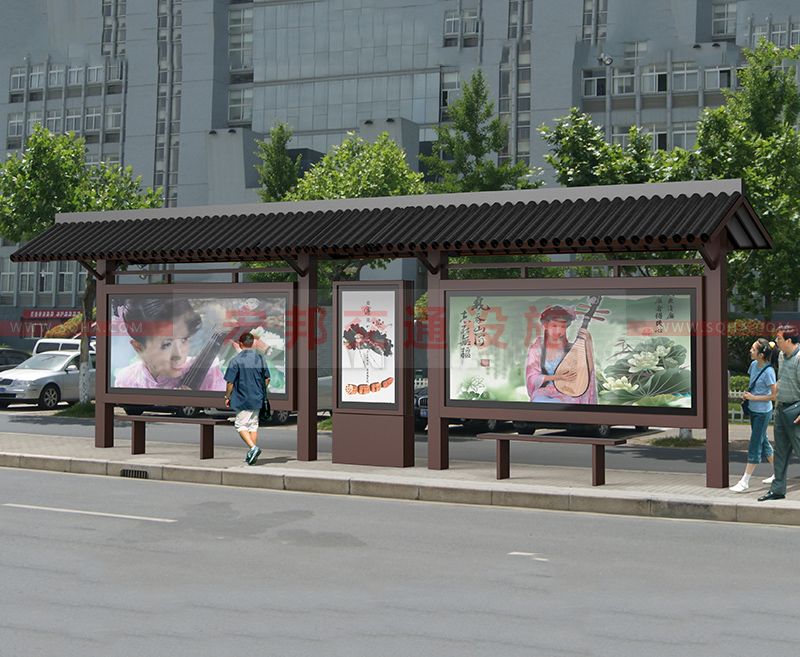 仿古候車(chē)亭廠家為您簡(jiǎn)析仿古候車(chē)亭制作要點(diǎn)配圖二